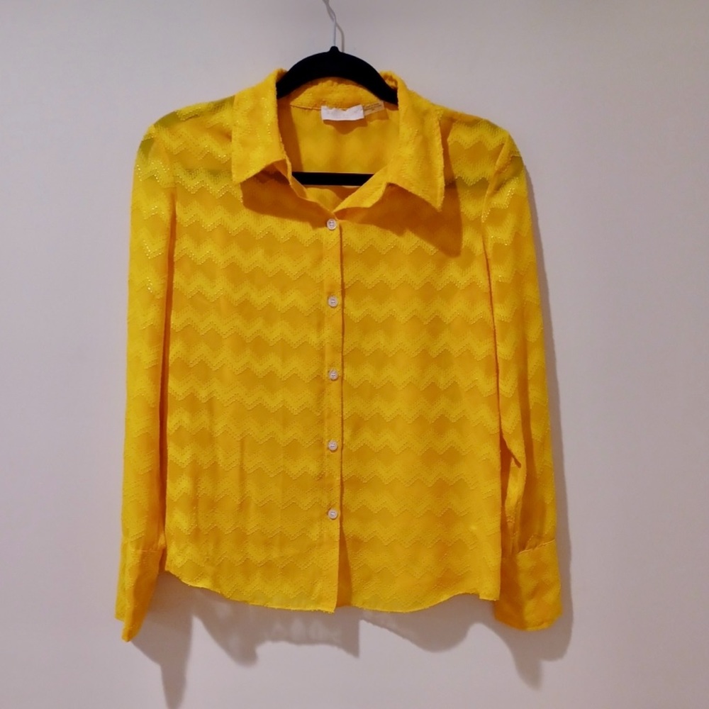 Ramy Brook Mollie Button Down Collared Blouse - image 6
